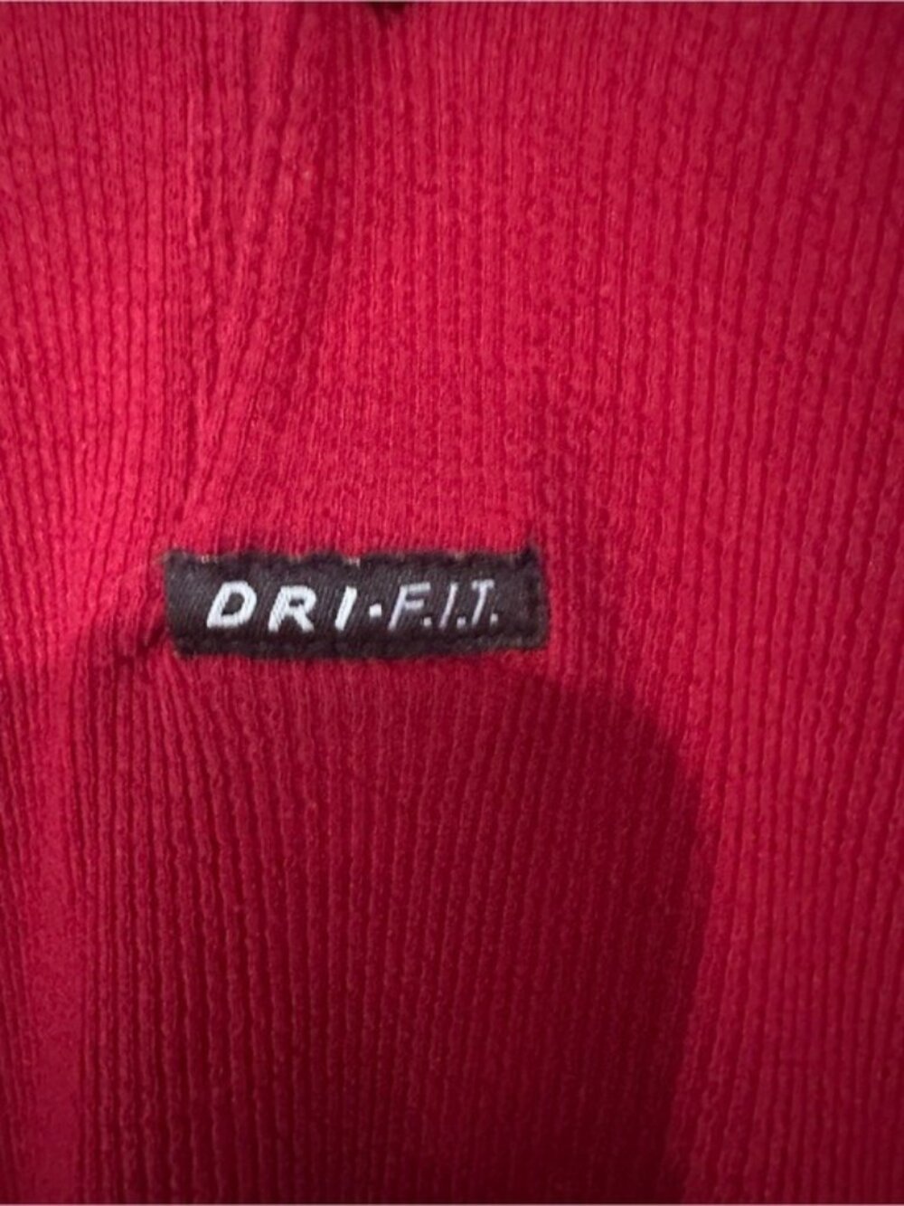Nike Dri-FIT Men’s Burgundy Red Golf Polo Shirt Swoosh Short Sleeve XXL - Picture 6 of 9